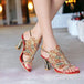 Block Heels Red